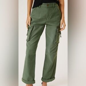 Anthropology Piclro Utility Cargo Pant - Green, Size 25